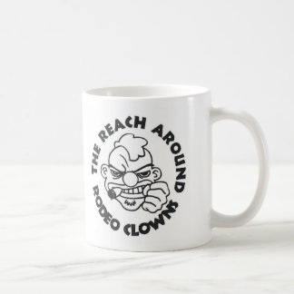 Café Alcance alrededor de la taza de los payasos del