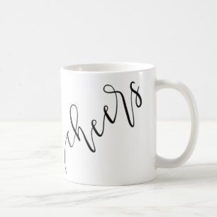 Café Alegrías - diseño de la caligrafía - taza