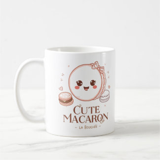 Café Amante de Macarons Adorable | Taza de Postre de Ma