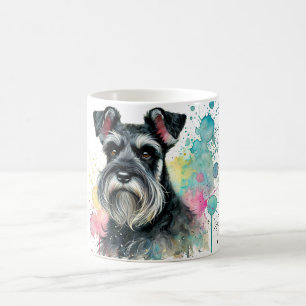 Café Amantes de Schnauzer en miniatura 🐾, esta taza es