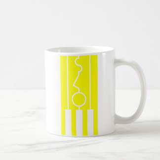 Café Amarillo clásico de la taza lenta
