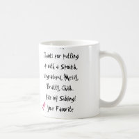¡Ame a su favorito! Taza de la mamá