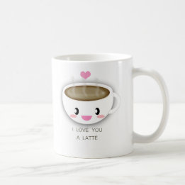 Café Ámele una taza de Latté