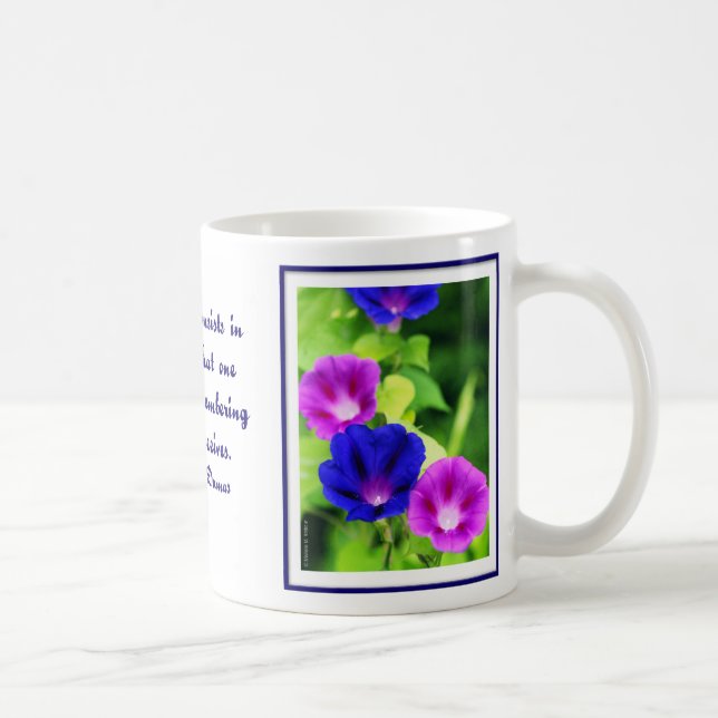 Café Amistad - taza de las correhuelas (Derecha)