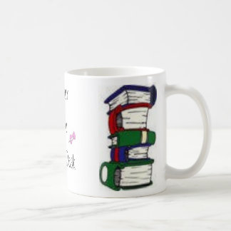 Café Amo de la taza sucia del escritorio