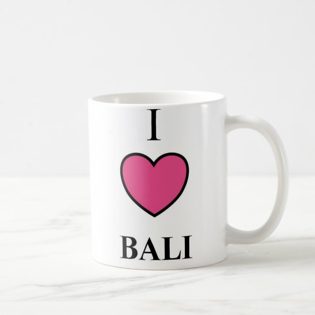 Café Amo la taza de Bali (Derecha)