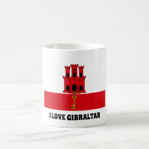 Café Amo la taza de Gibraltar