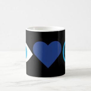Café Amo la taza de la hipnosis