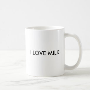 CAFÉ AMO LA TAZA DE LA LECHE