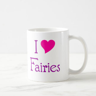 Café Amo la taza de las hadas