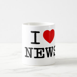 Café Amo la taza de las noticias