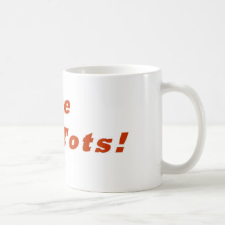 Café Amo la taza de los bebés de Tater