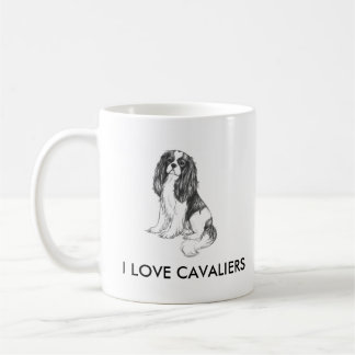 Café Amo la taza de los Cavaliers