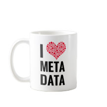Amo la taza de los meta datos