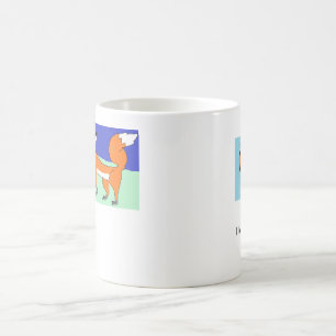 Café Amo la taza de los zorros