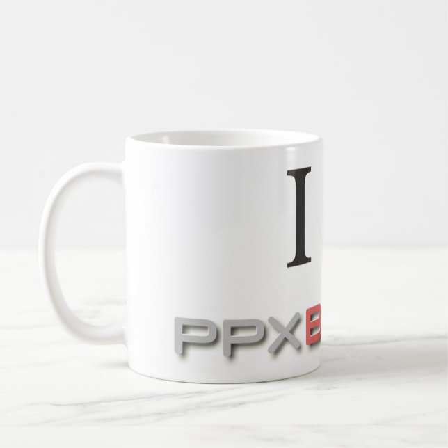 Café Amo la taza de PPXBroker.com (Izquierda)