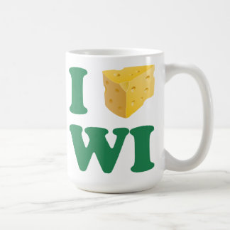 Café Amo la taza de Wisconsin