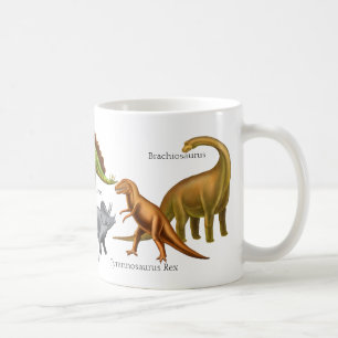 Café Amo la taza prehistórica de los dinosaurios
