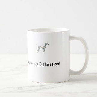 Café Amo mi taza de Dalmation