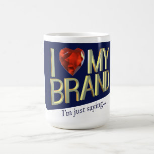 Café Amo mi taza de la marca
