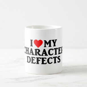 Café AMO MI taza de la sobriedad de la recuperación de