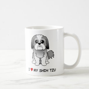 Café Amo mi taza de Shih Tzu