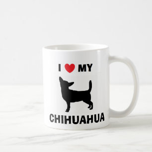Café "Amo taza de mi chihuahua"