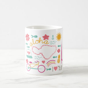 Café "Amo taza "hawaiana " de Maui"