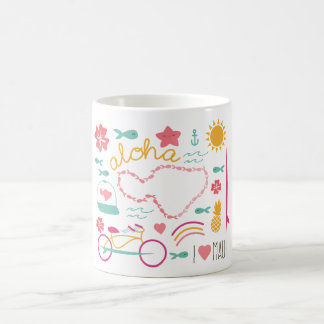 Café "Amo taza "hawaiana " de Maui"