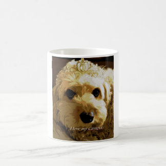 Café Amor de CobaltMoonDesign I mi taza de Cavapoo