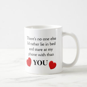 Café Amor de teléfono divertido - Taza