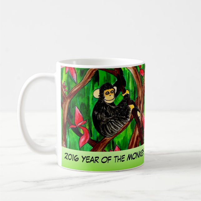 Café Año de la taza del mono (Izquierda)
