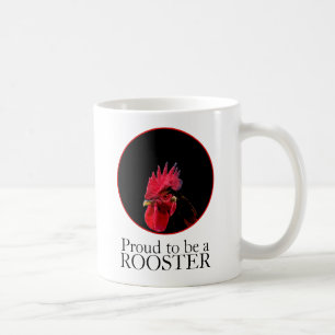 Café Año Nuevo chino taza del gallo del zodiaco de 201
