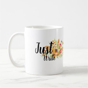 Café Apenas escriba la taza de la motivación