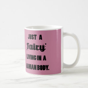 Café Apenas una hada que vive en una taza de la taza de