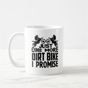 Café Apenas una más taza de la bici de la suciedad