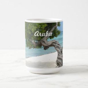 Café Árbol de Divi Divi en la taza de Aruba