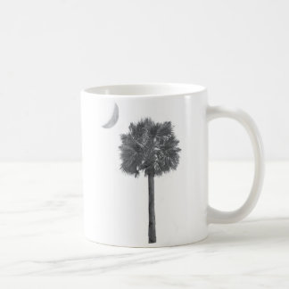 Café Árbol del Palmetto y taza de la luna