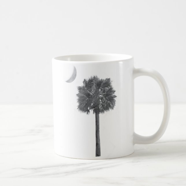 Café Árbol del Palmetto y taza de la luna (Derecha)