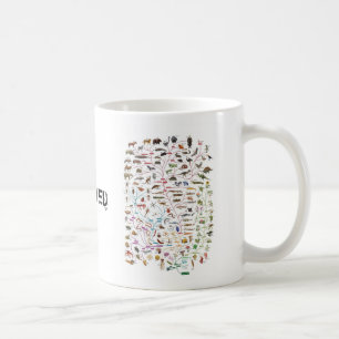 Café Árbol desarrollado de la taza de la vida