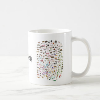 Café Árbol desarrollado de la taza de la vida