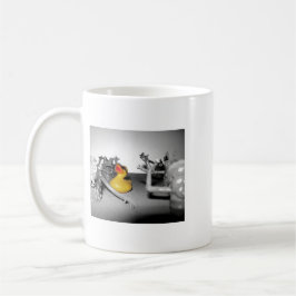 Café ¡"Arg! Monstruos!" Taza de goma del pato