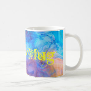 Café arma nuclear del arco iris, la taza de la mamá