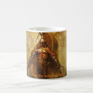 Café Armadura de la taza de dios