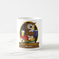 ¡Arrastre de Pub literario de Indianapolis - taza