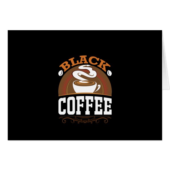 Café Art Black Café (Anverso (Horizontal))