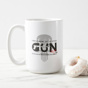 Café Arte de monograma de arma   Taza clásica #15