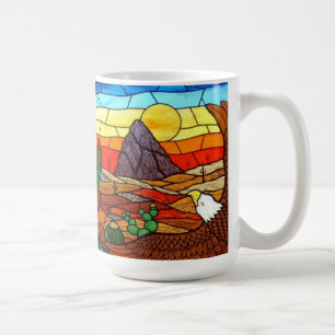 Café ARTE del VITRAL por la TAZA 01 de David Smith