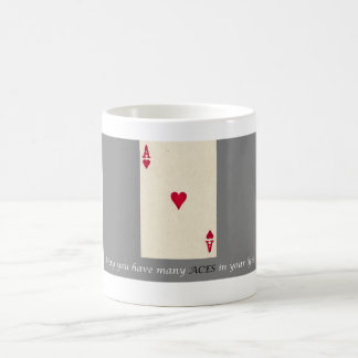 Café As de la taza de los corazones