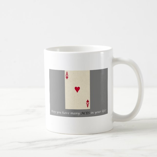 Café AS de la taza de los CORAZONES (Derecha)